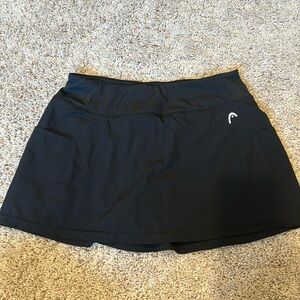 Black HEAD tennis skirt with pockets size S